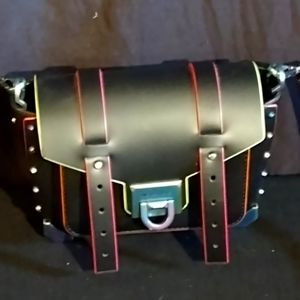 Michael kors Manhattan small leather messenger bag